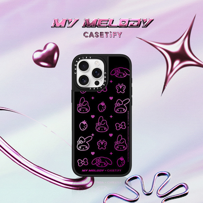 三丽鸥家族 - 美乐蒂 | CASETiFY 联名 粉色头像 适用于iPhone16ProMax/16Pro/15ProMax手机壳