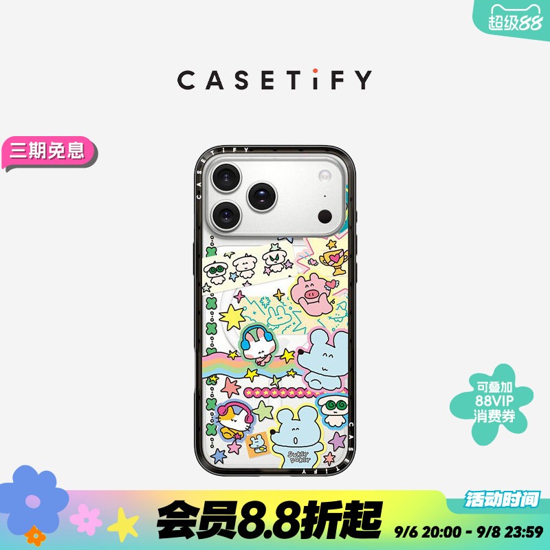 CASETiFY Sukeydokey系列 手帐贴纸 适用于苹果iPhone18ProMax/18Pro/17ProMax/17Pro/16ProMax手机壳图片
