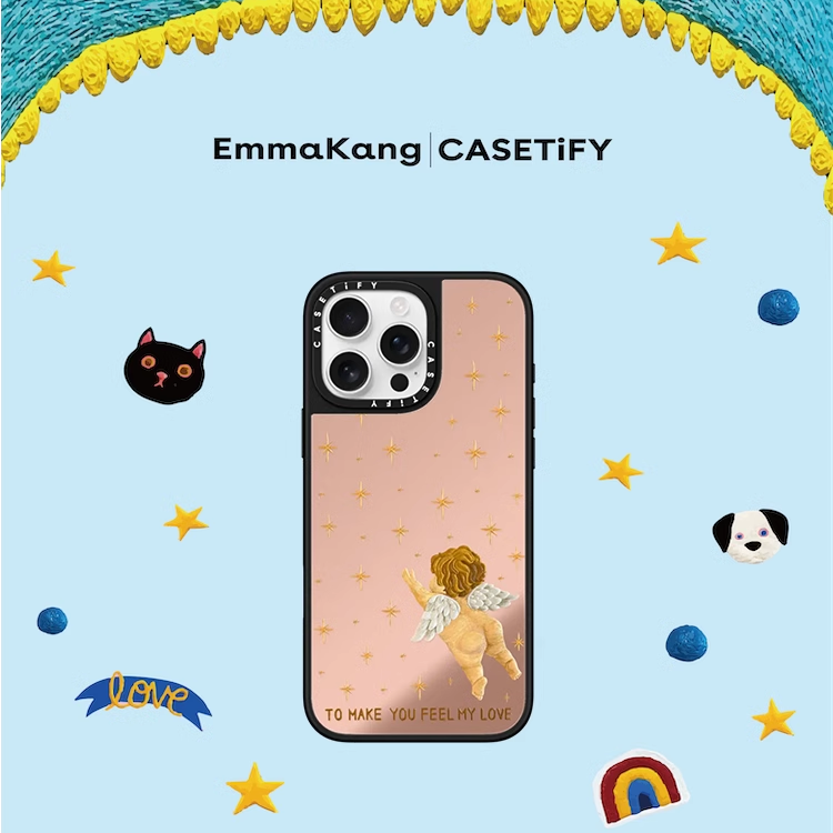 CASETiFY 爱神降临 EmmaKang 适用于iPhone16ProMax/16Pro/15ProMax/14ProMax手机壳