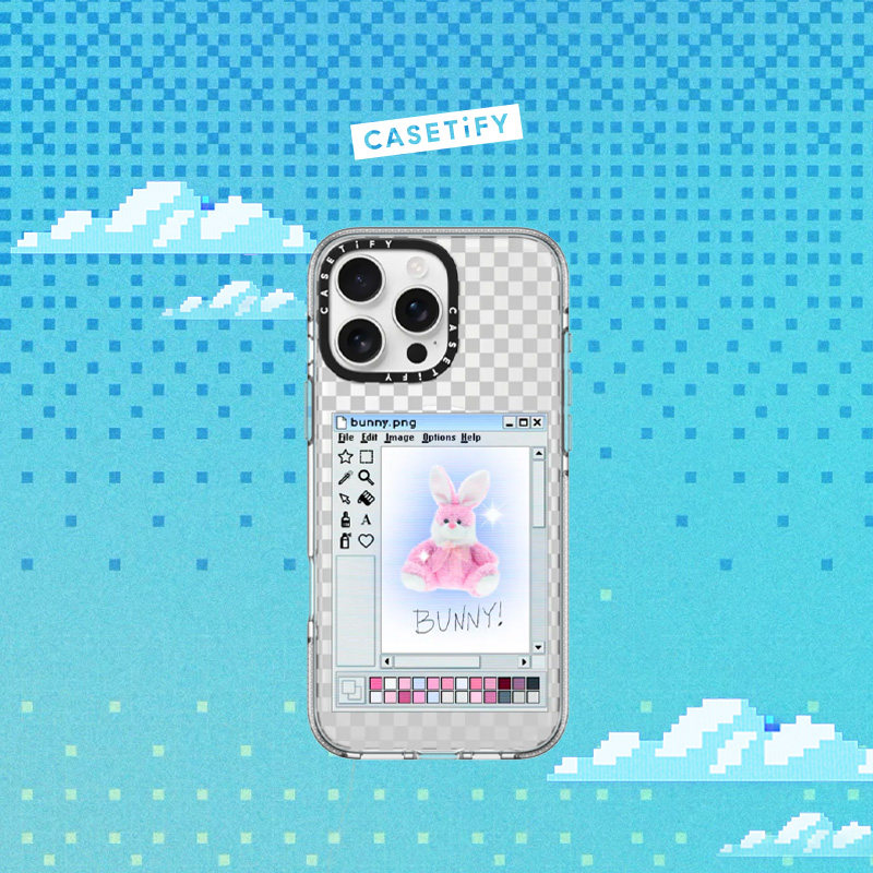 CASETiFY 像素小兔系列 兔兔画板 适用于iPhone16