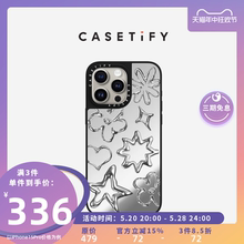 CASETiFY 液体金属涂鸦适用于iPhone15/Plus/Pro/Max镜面手机壳