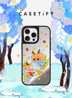CASETiFY 一点小柿系列 春天的举托 适用于iPhone16ProMax/16Pro/iPhone15ProMax/15pro镜面手机壳