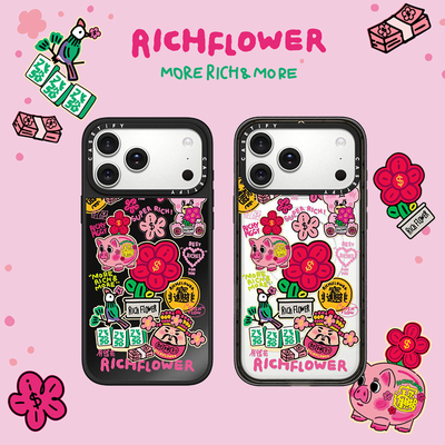 CASETiFY RICH FLOWER 新年发发发 适用于苹果iPhone17ProMax/17Pro/Air/16ProMax/16Pro/15ProMax手机壳