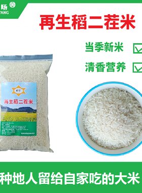 江西籼米长米粒大米2025新米5KG5斤农家现碾再生稻二茬香米晚稻张