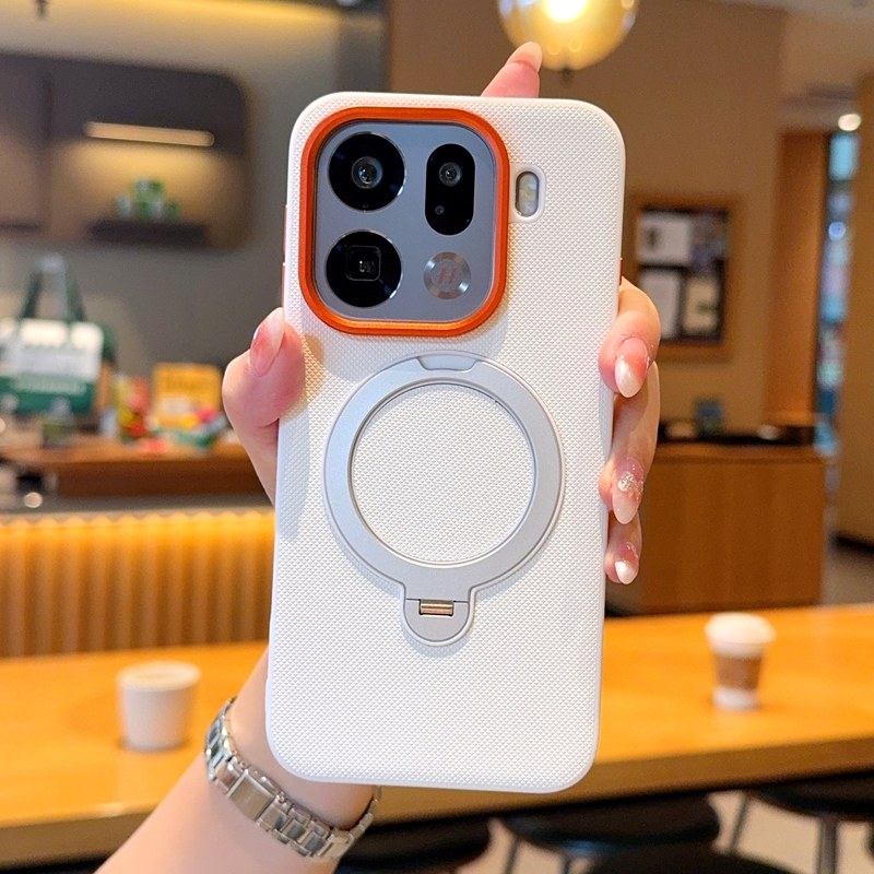 高档磁吸支架适用oppofindx9手机壳Findx9Pro保护套全包防摔硅胶软边Findx9创意高级商务男女磁吸