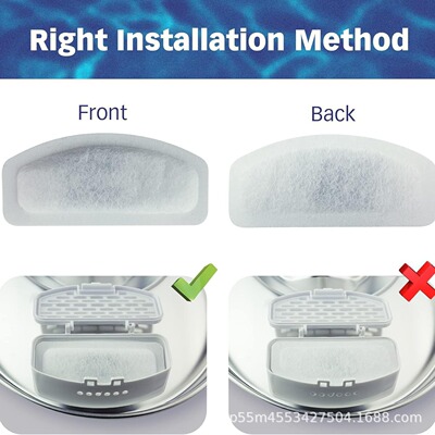 Amazon's best-selling pet water fountain filter宠物猫