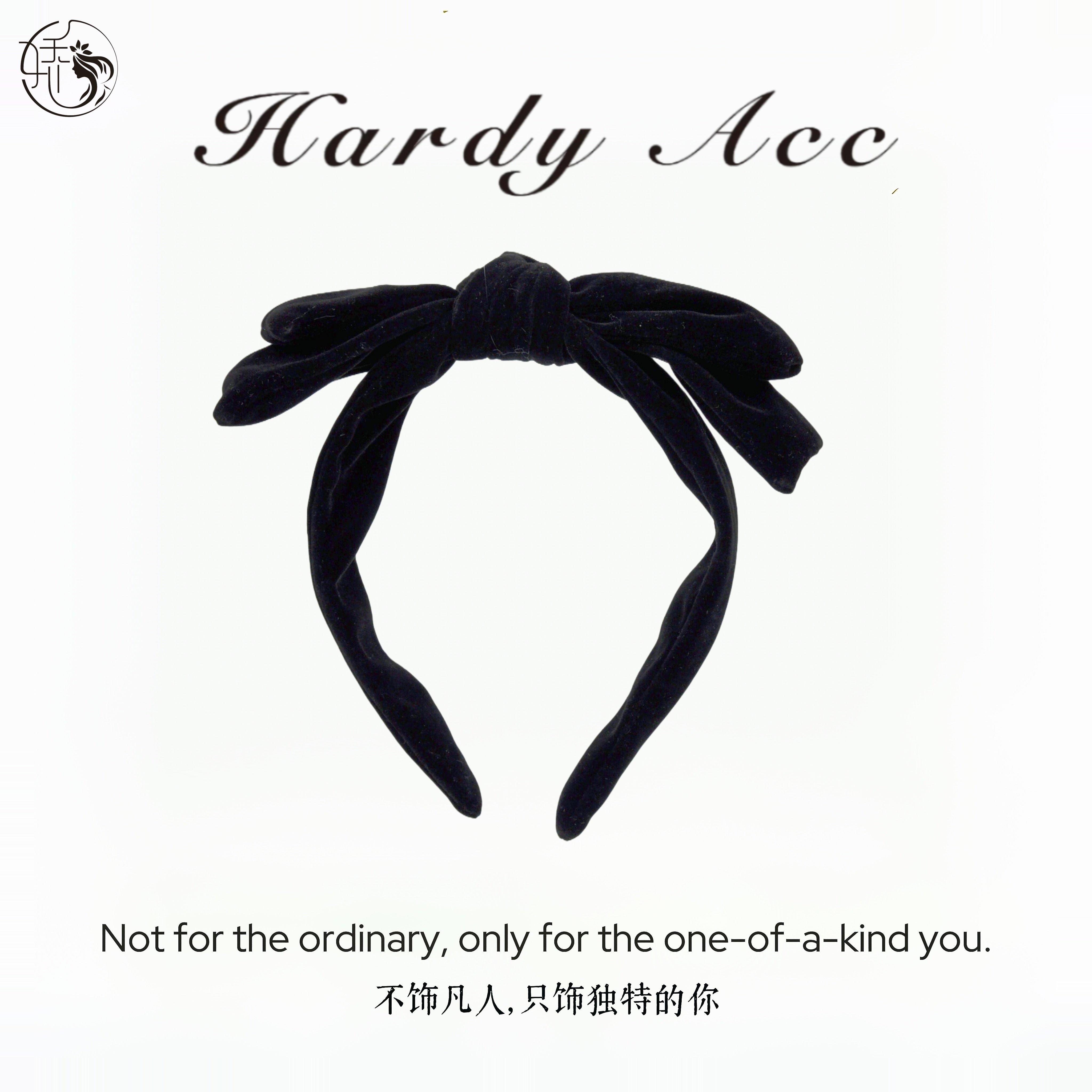 刘涛同款发箍女时尚高级感发捆网耳环