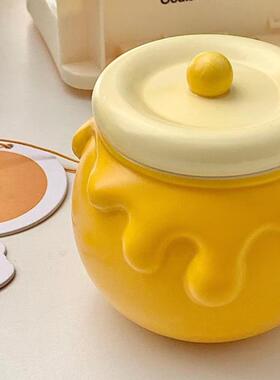 pinpoint标点同款小熊维尼香薰蜡烛噗噗蜜罐香薰礼盒送礼闺蜜