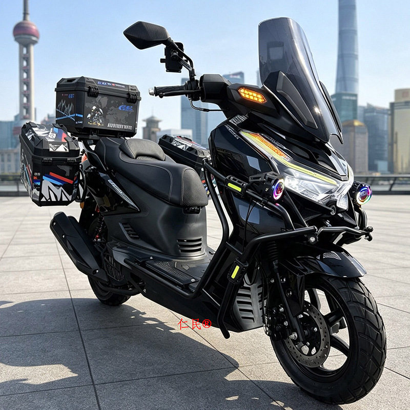 可上牌摩托车巡航摩托省油大踏板ABS刹车TCS防侧摩托车整车