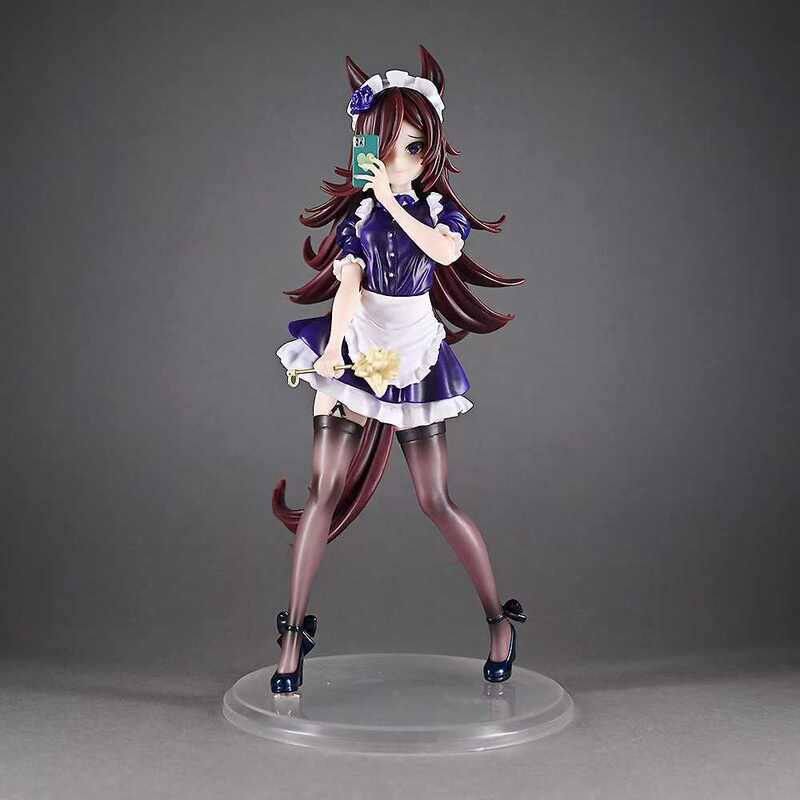 美少女东方人型赛马娘手办摆件 米浴女仆站姿动漫手办模型