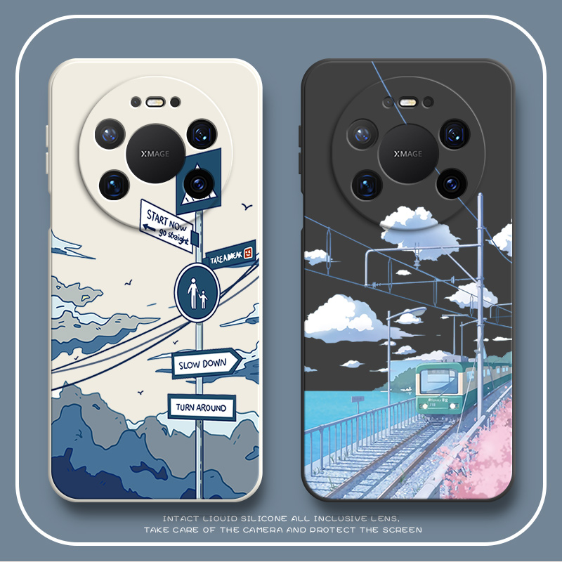 简约软胶华为mate80promax手机壳