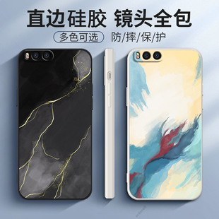 艺术油画适用小米note3手机壳MCE8新款 MCT8硅胶minote3保护套n0te男nont女noto闹特not全包n3防摔送钢化膜潮
