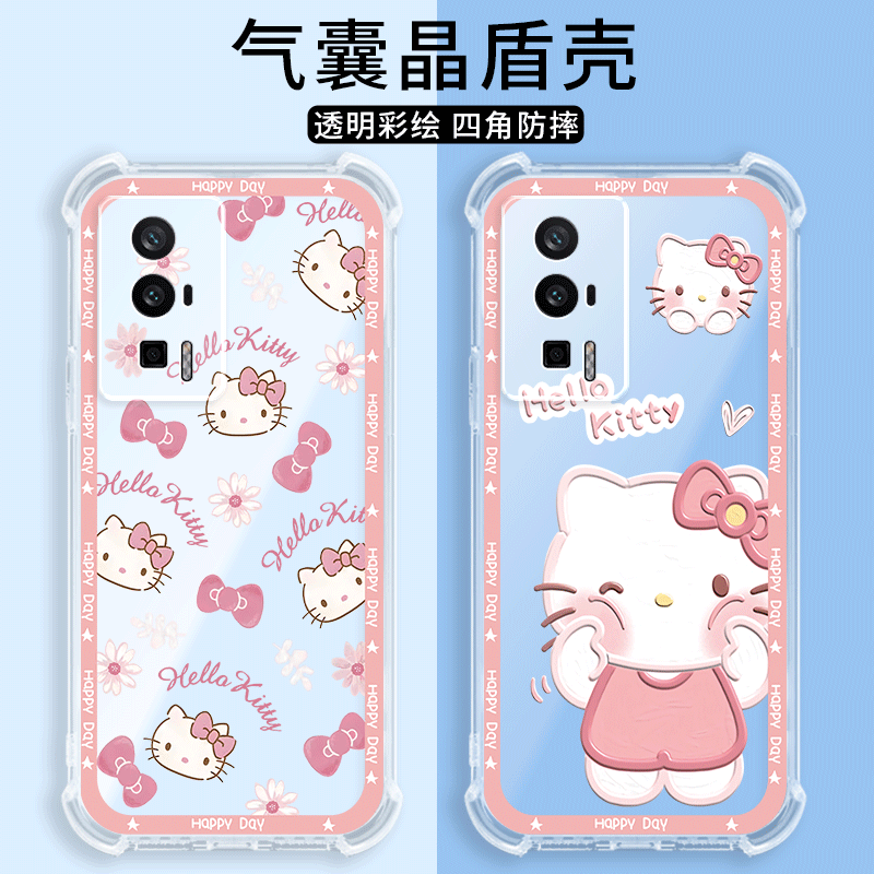 四角防摔，透明加厚气囊