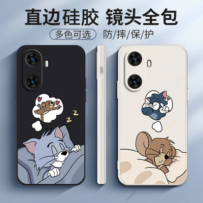 猫和老鼠适用wikohi畅享60s手机壳5G防摔GAR一AN60硅胶全包套男女s5g新款外壳hi畅亨WIKO畅想GARAN嗨华为智选