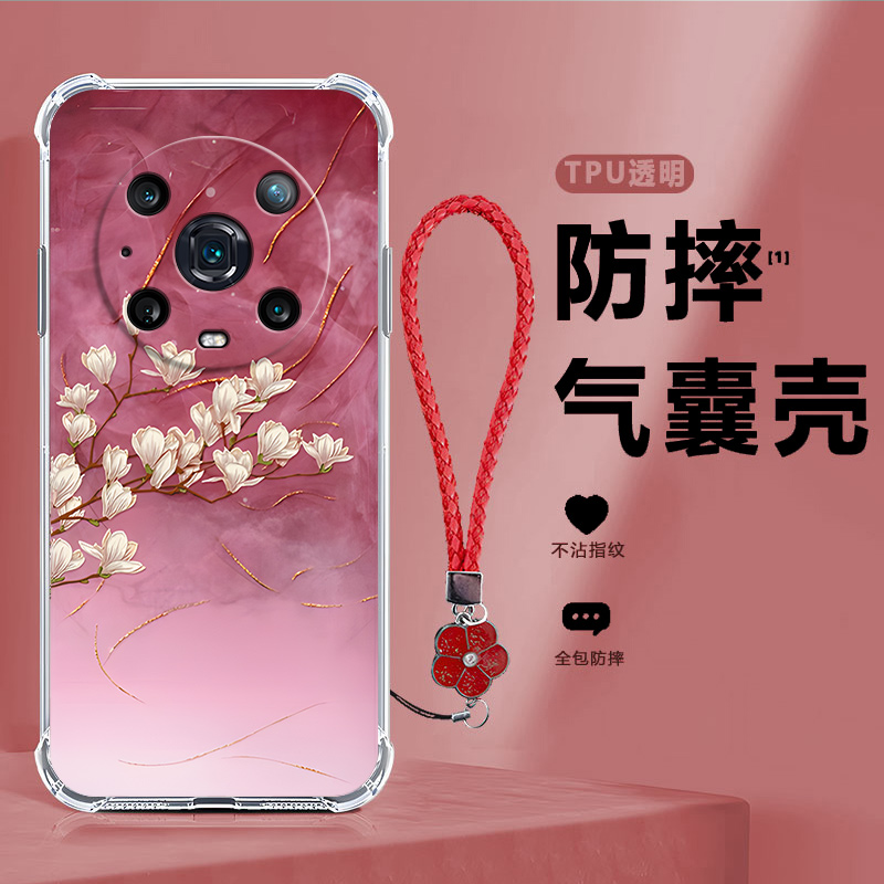 四角防摔，透明加厚气囊