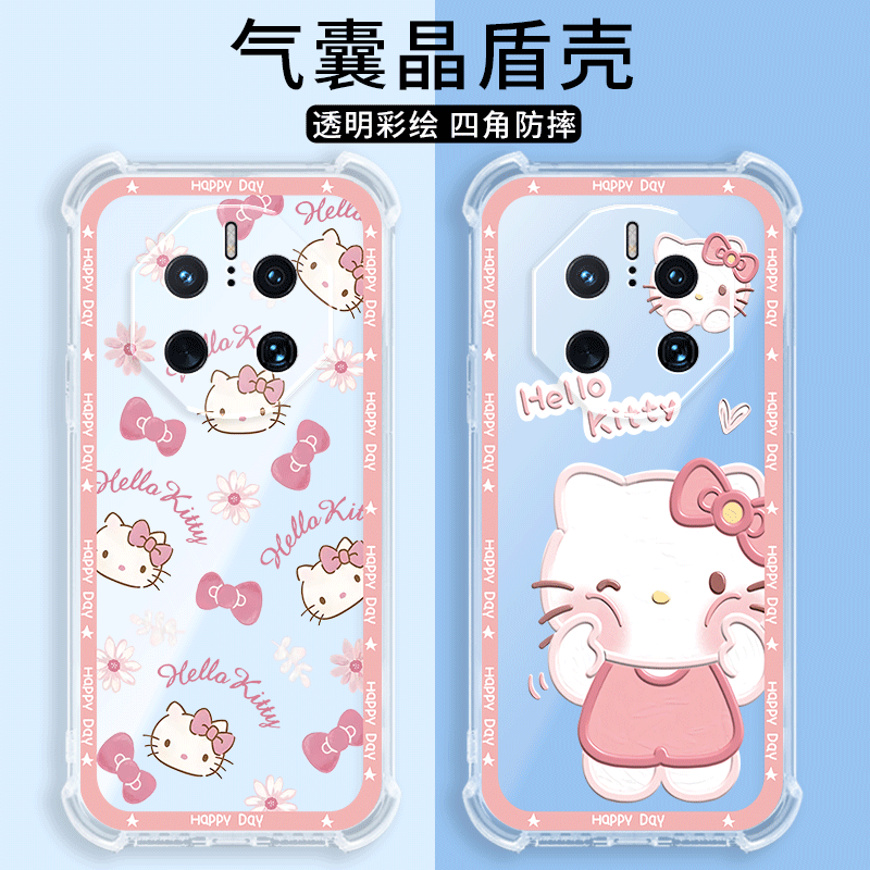 四角防摔，透明加厚气囊