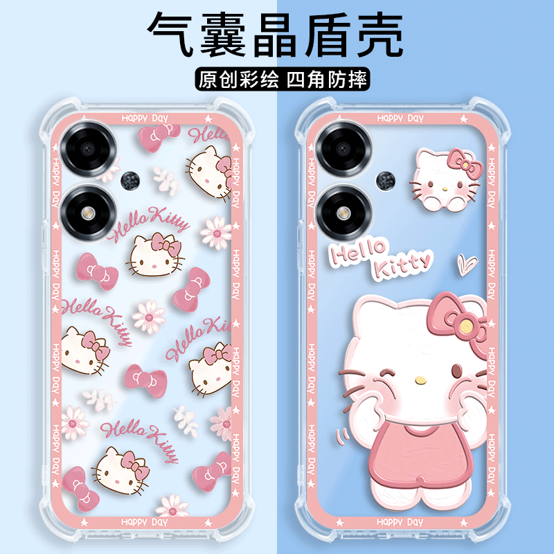 四角防摔，透明加厚气囊
