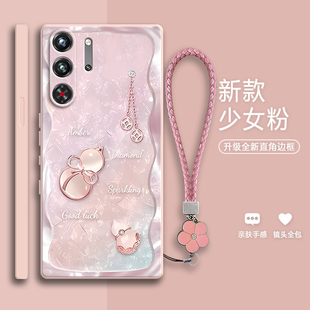 适用努比亚红魔10Pro手机壳腾讯游戏nubia10por+十proplus磨砂5G硅胶全包防摔保护套男女新款十pr0加好运外壳