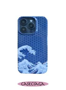 CASECIAGA日式和风海浪15promax小米14菲林手机硬壳苹果安卓原创小众