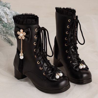 网红款2秋靴女短靴oita少