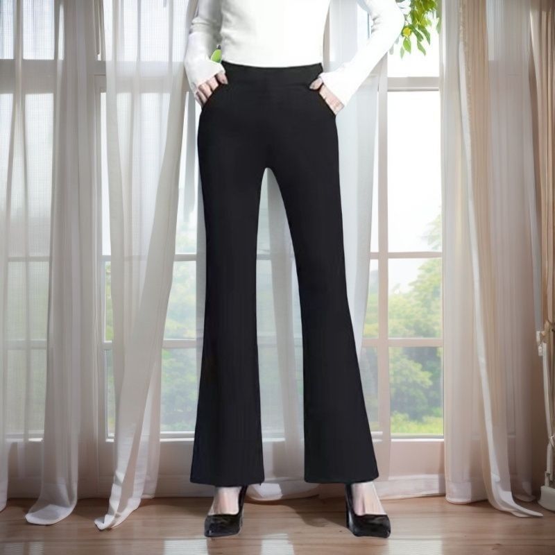 网红款西料女显瘦弹叭裤