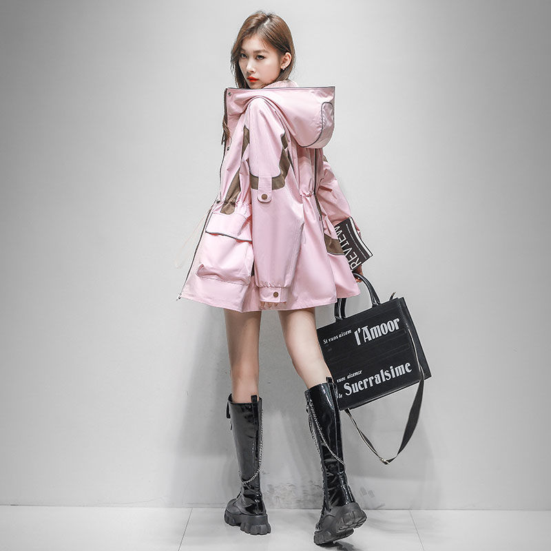 网红款时尚撞色冲衣25春