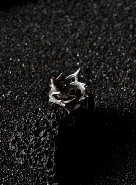 ACYCLIC_无环 荆棘螺旋开口戒