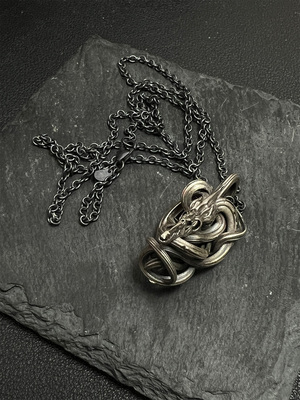 ACYCLIC_无环 蛇头扭曲缠绕项链