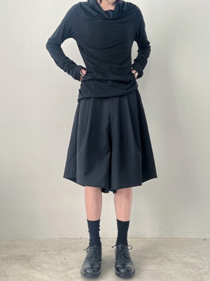 ACYCLIC阔腿低档五分裤