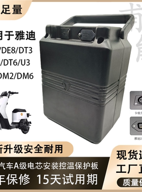 适用于雅迪48V20A电动车锂电池DE3 DE8DT3DT5DT6DM6U3U6H便携式