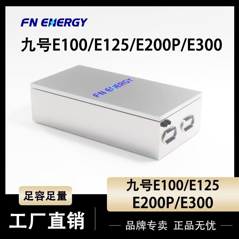 适用于九号E100/E125/E200P/E300直上时代锂电池72V宁德三元