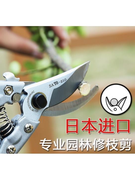 花枝剪苗木剪园林花木剪树枝果树剪子粗枝剪修枝剪园艺剪刀进口