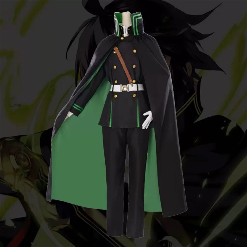 终结的炽天使cos服百夜优一郎cosplay套装米迦尔动漫超长披风全套