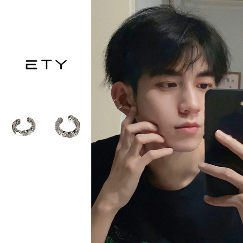 耳夹男艺术生无耳洞耳环