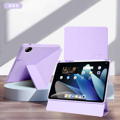 百变磁环720旋转适用联想小新平板ProGT保护套联想PadPro12.7带笔槽小新Pad2024磁吸拆分3+Y折亚克力防弯皮套