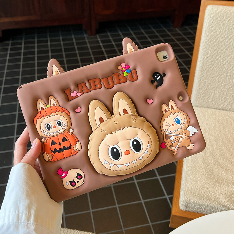 伸缩支架拉布布华为MatePad11.5s/Air保护套小米平板76Pro红米Pad2SE荣耀X9Pro三星A9+硅胶A11软壳A7lite传音