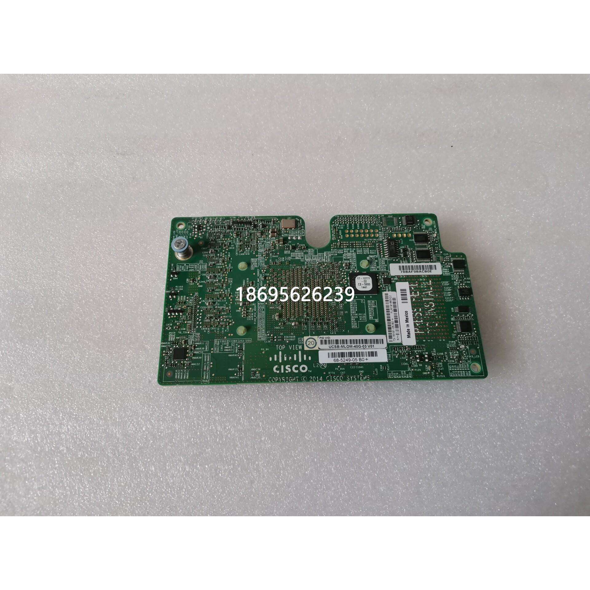 拍前咨询Cisco思科UCSB-MLOM-40G-03光纤模块40G洁川议价定金