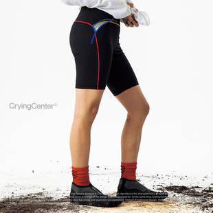 哭喊中心 帆船系列三色分割瑜伽褲 CryingCenter Sports
