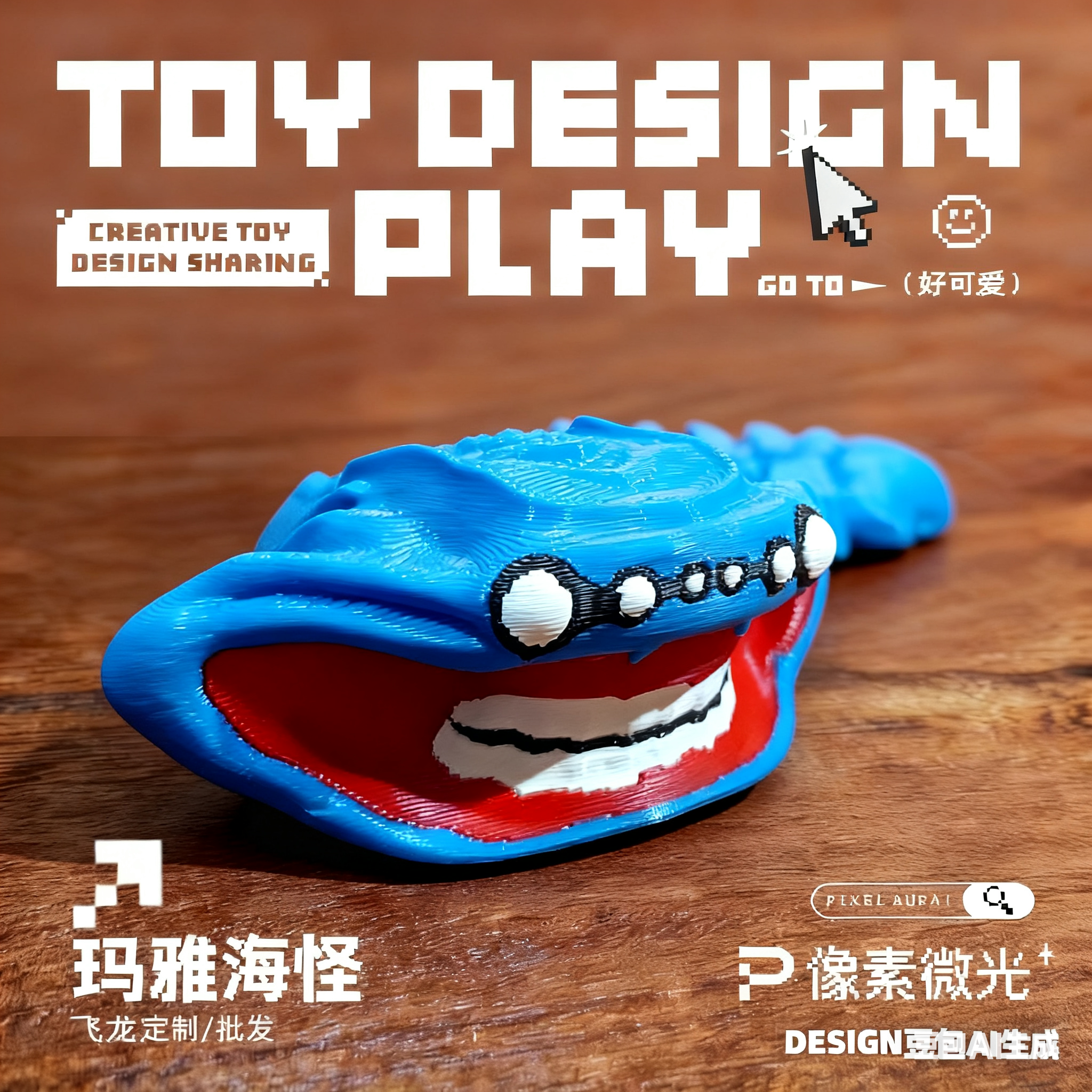 3D打印深海迷航格兰玛雅关节可动