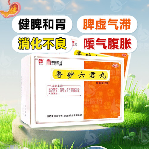 【冯了性】香砂六君丸9g*10袋/盒