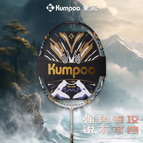 薰风正品山海全碳素纤维羽毛球拍