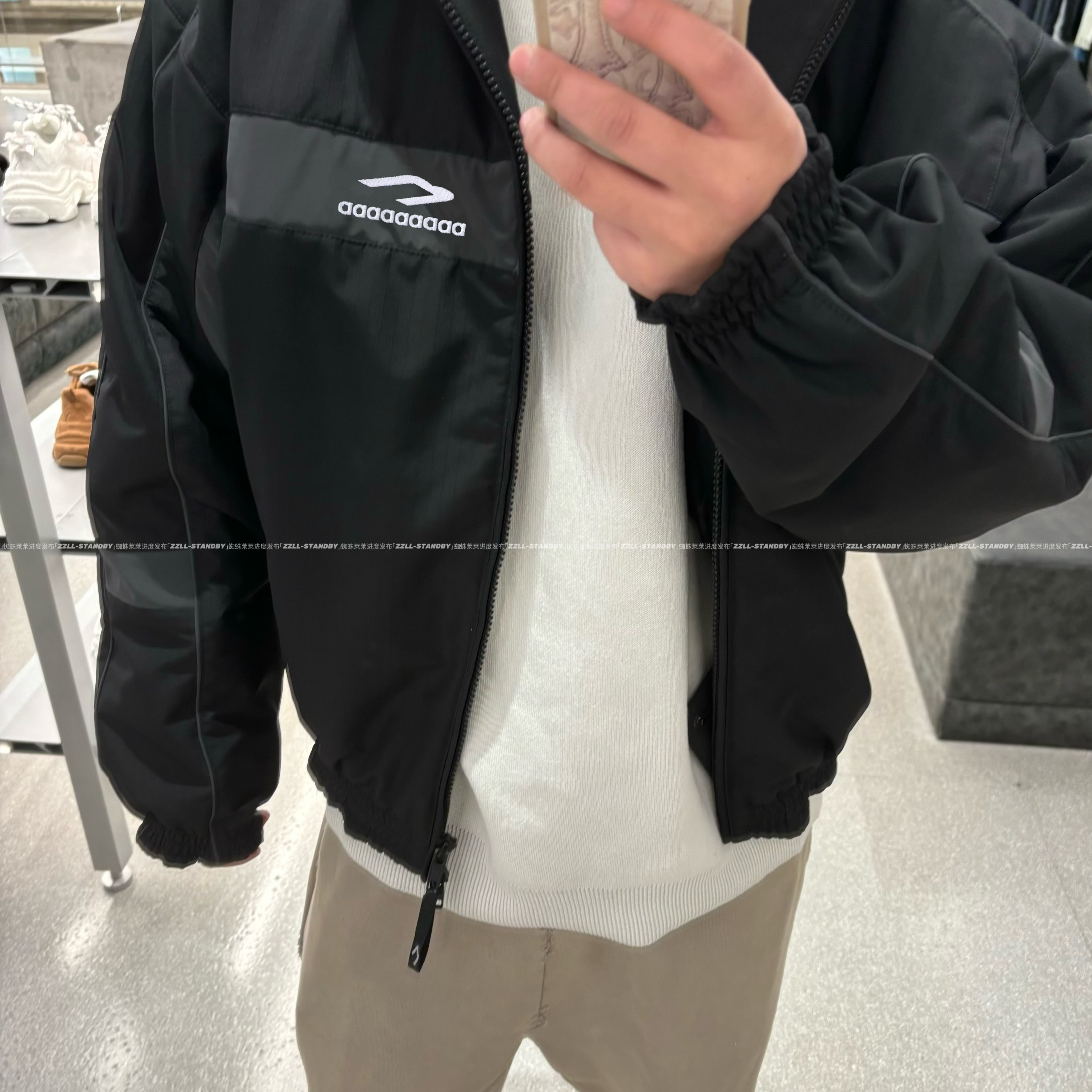 「SKI滑雪新季」 VANA ILUSION 3B字母胶条滑雪服男女保暖棉服潮