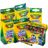 Crayola绘儿乐蜡笔儿童不脏手无毒可水洗油画棒炫彩棒画笔玩具
