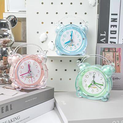 水晶静音学生创意DIY闹钟