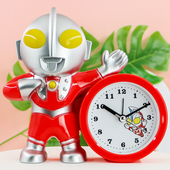 学生闹钟ao特曼儿童起床时尚 卡通小黄鸭床头可爱钟表礼品摆件座钟