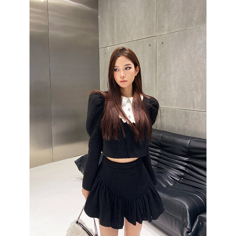 黑色上衣半裙MasionWester