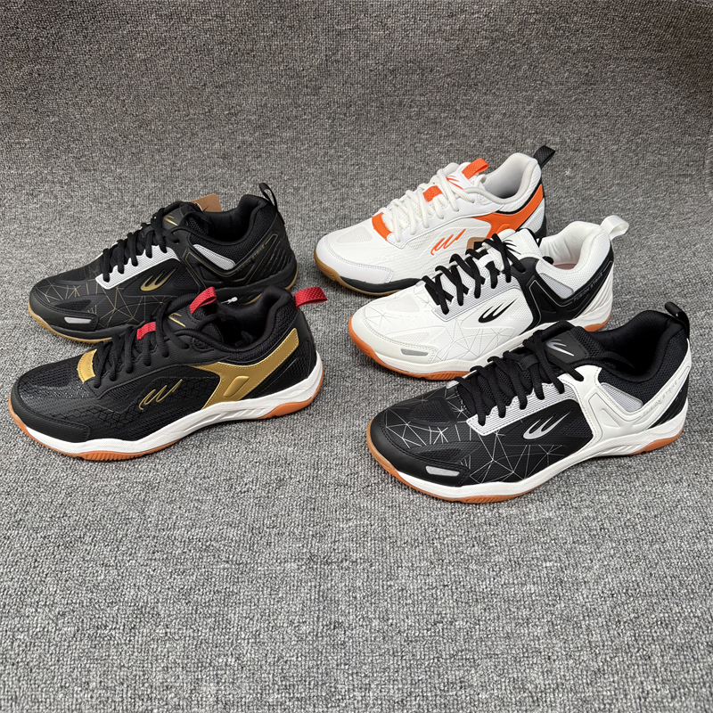 出口欧洲外贸品牌羽毛球鞋男防滑耐磨缓震网球鞋情侣综合训练球鞋