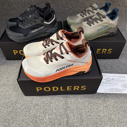 出口英国外贸原单品牌网面透气越野跑鞋情侣4E宽楦防滑户外运动鞋