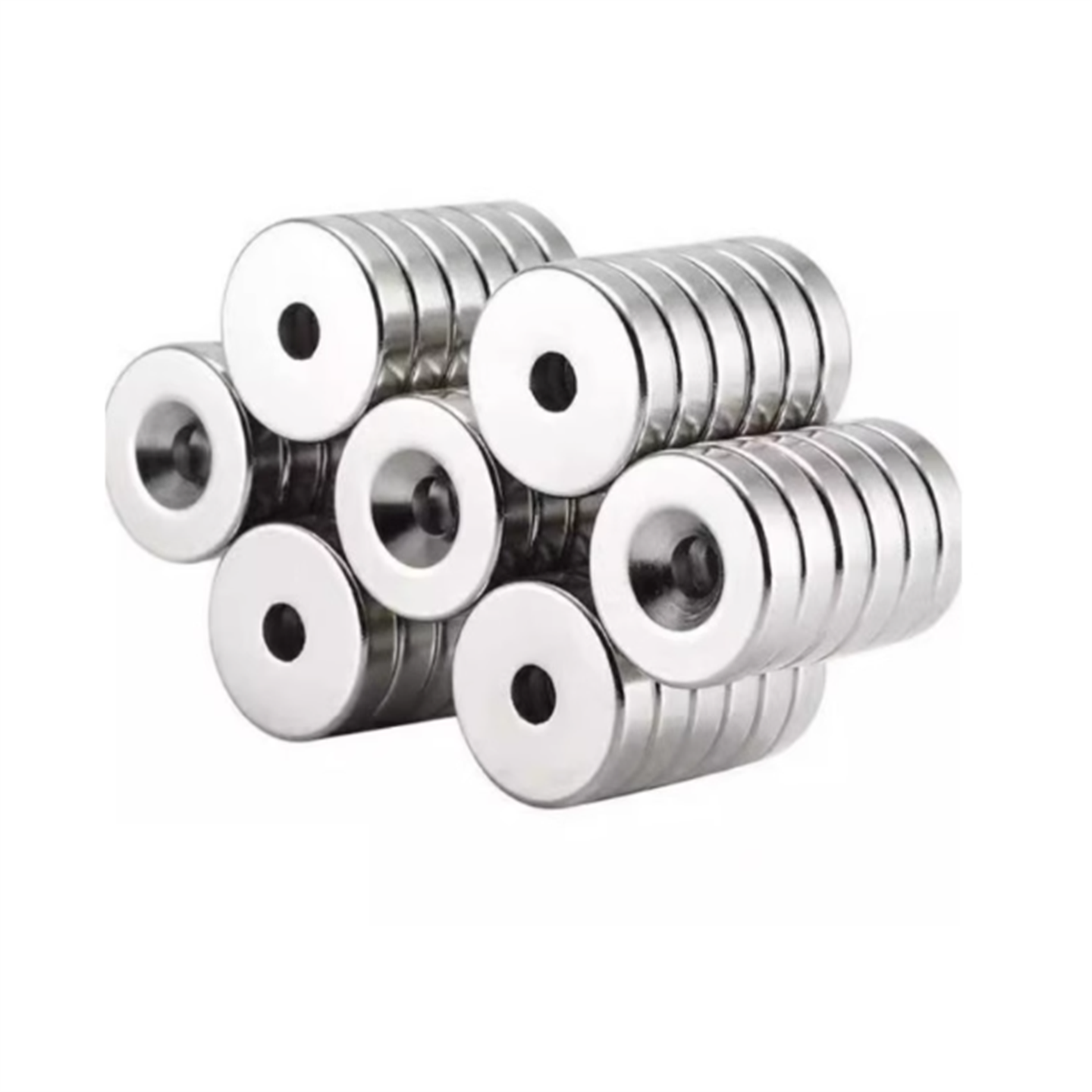 圆形带孔磁铁NHXCC8/10/12/15/20/25-2/3/4/4.5/5/5.5/6