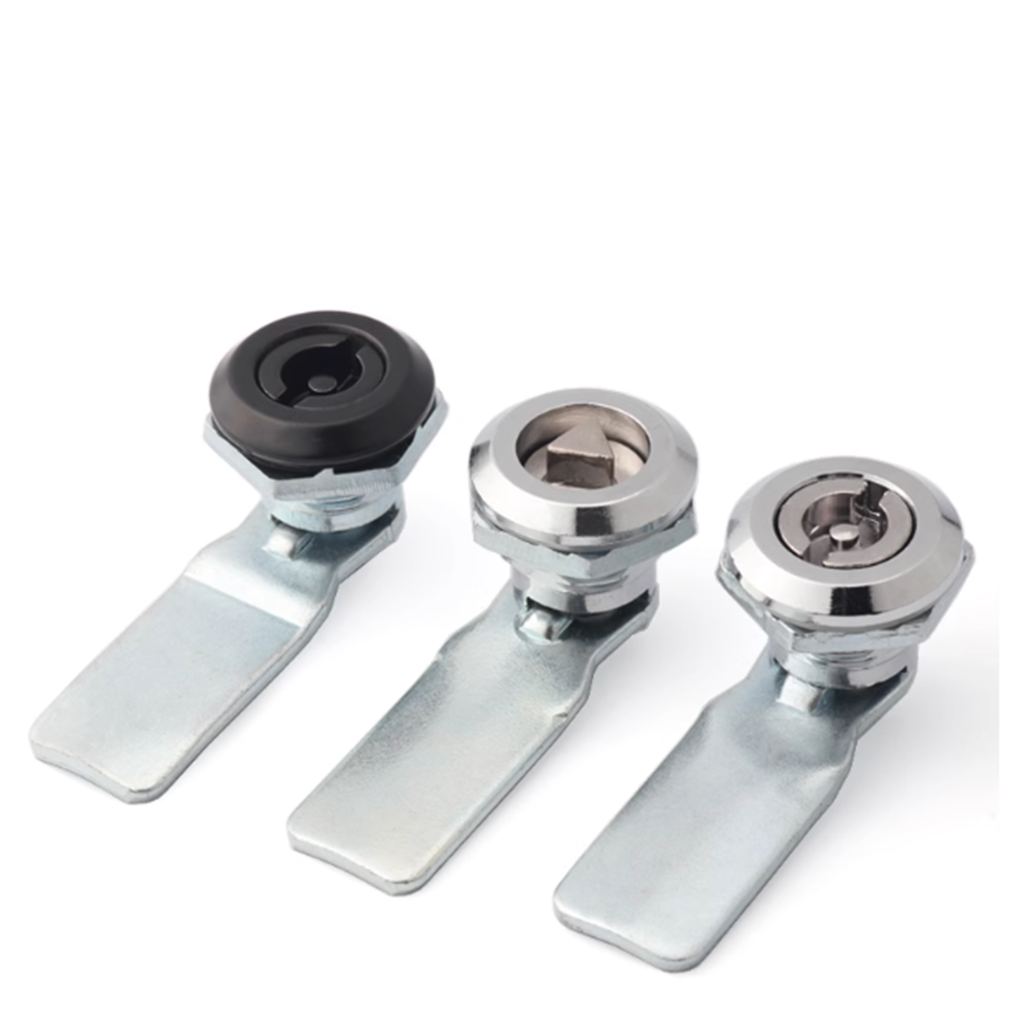 配电箱电柜门锁MS705一字锁铁皮机箱机柜MS406三角锁开关柜转舌锁